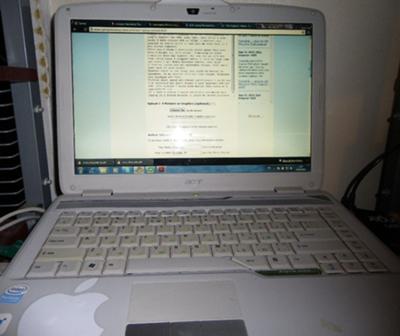 Acer Aspire 4720Z screen