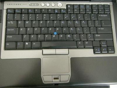 Dell Latitude D620 Keyboard View